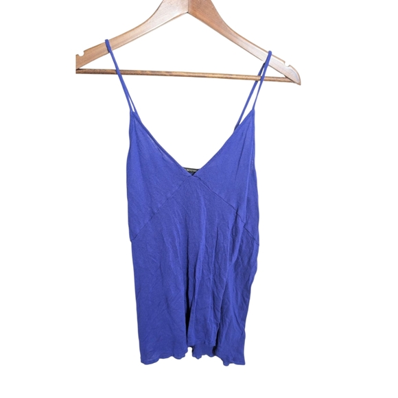 Urban Outfitters Tops - Urban Outfitters Blue V Neck Rayon Strappy Tank